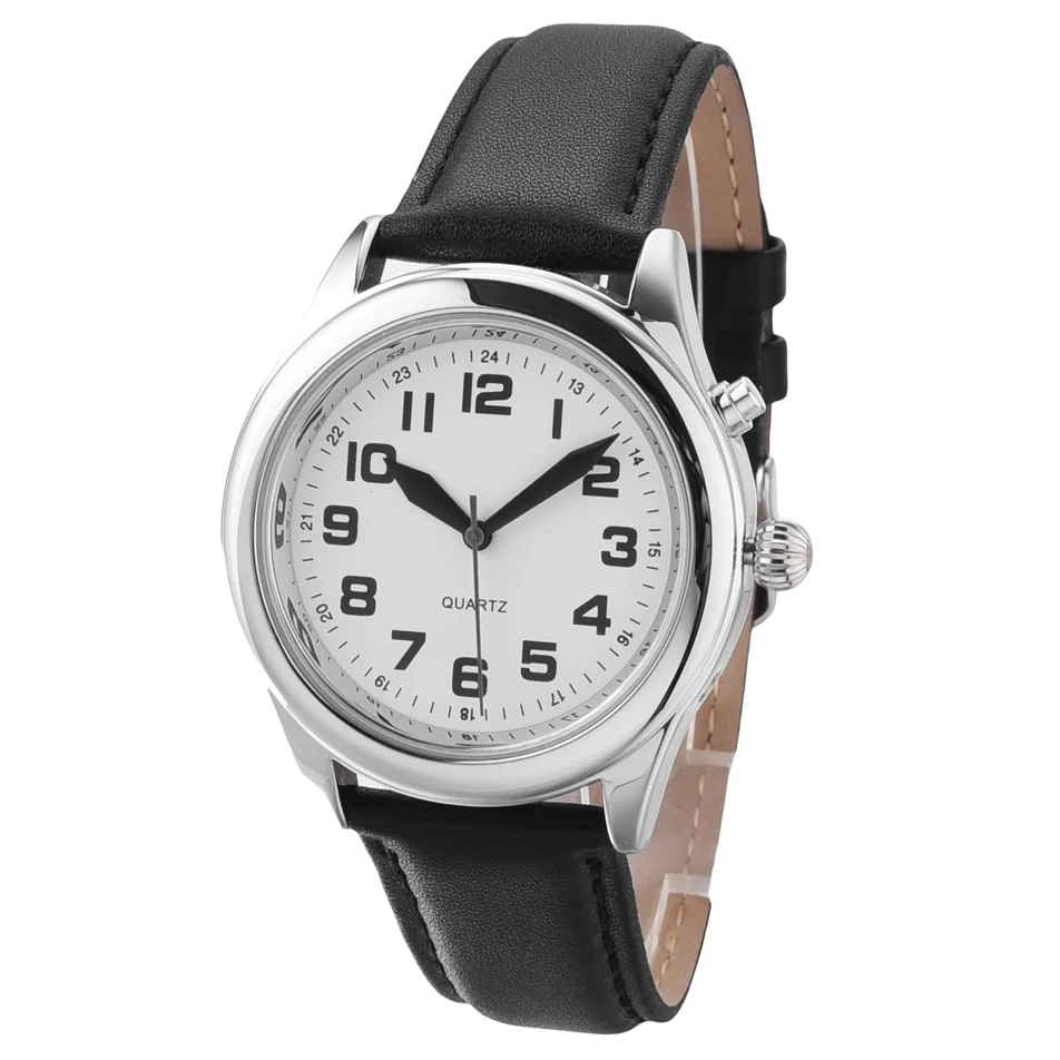 English Talking Watch Jumbo Number Analog Watch for Women  The Blind Visually Impaired Seniors