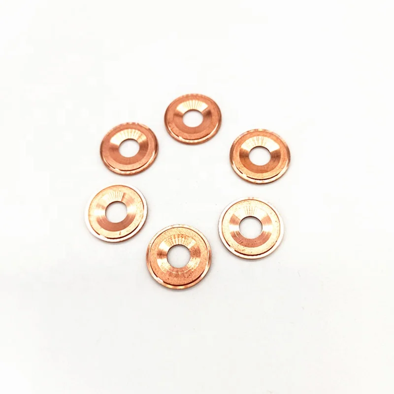 Great Fittings Din125 Customized Seal Aluminum Copper Stainless Steel Spring Flat Shim Washers