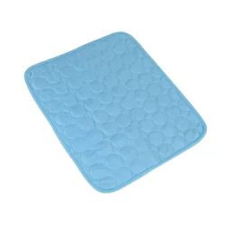 Washable Pet Cooling Mat Cold Pet Pad Cats Portable Reusable Breathable Dog Cooling Bed Mat for Dogs