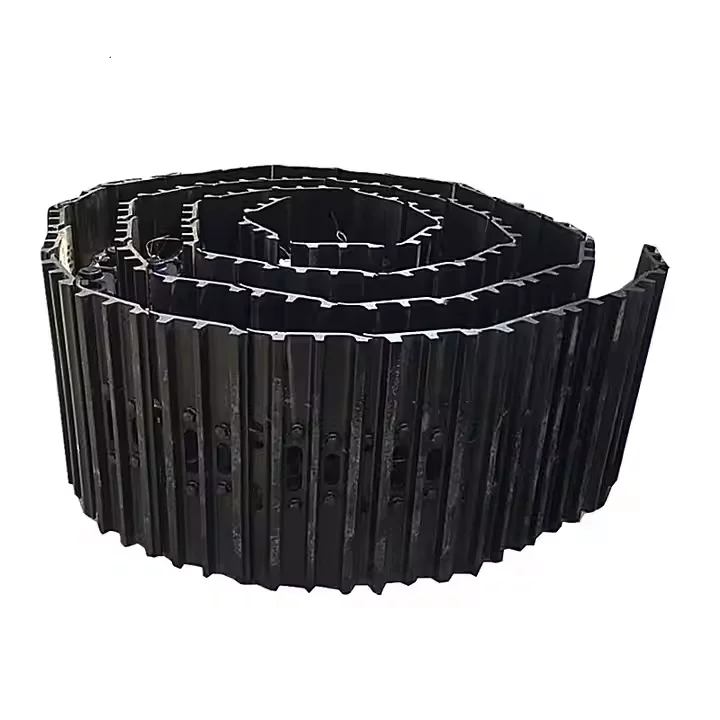 Track Chain Assembly for Excavator Undercarriage Spare Parts PC200-5 PC200-6 PC200-7