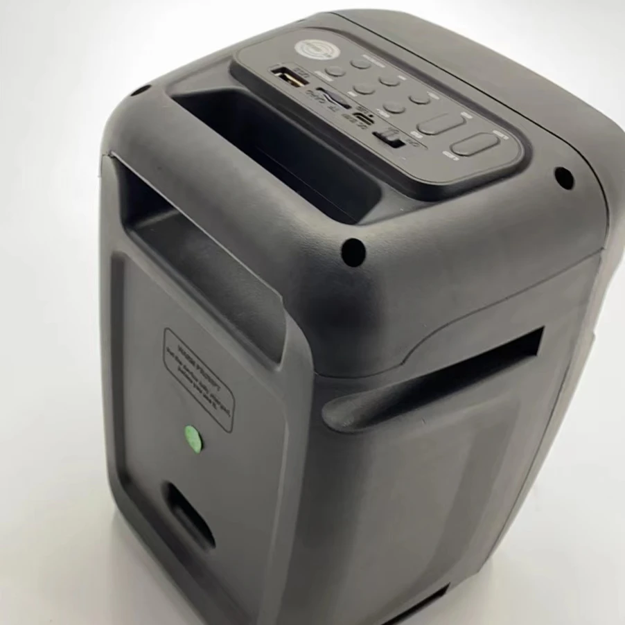 Party Wireless  Blue tooth Colorful LED Light Speaker with TF card USB radio function