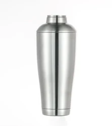 Double wall Cocktail Cup Set Custom Logo Protein Stainless Metal Fitness Salad Dressing Egg Steel Shaker Bottle For Bar