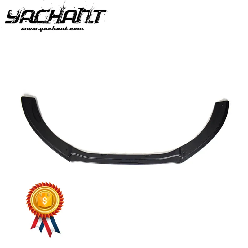 Trade Assurance Carbon Fiber Front Lip Fit For 2015-2017 RS6 C7 MXT V2 Style Front Bumper Lip