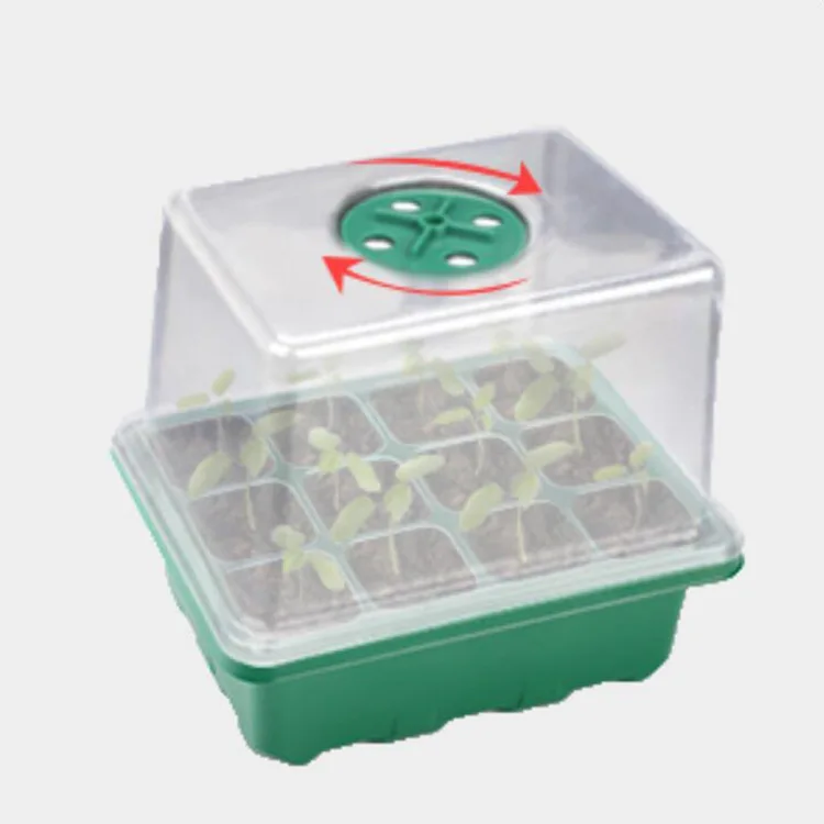 Wholesale Black Long Duration, Time Plant Seedling Tray for Green house plastic Ecological farm flower Plant Seed tray/