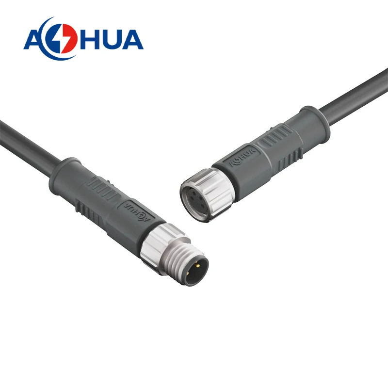 Водонепроницаемый IP65 мужской женский водонепроницаемый электрический кабель Разъем 2 3 4 Pin разъем
