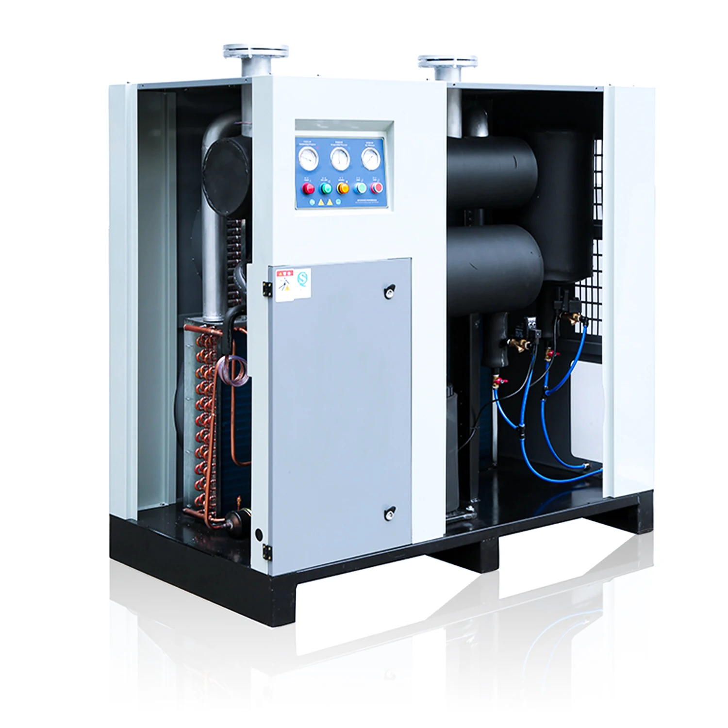 Lingyu Brand Air Cooling Refrigerated Compressed Air Dryer Refrigeration Screw Compressor Air Dryer