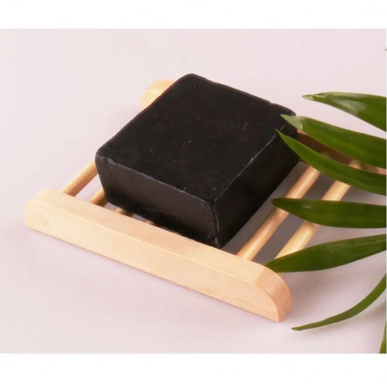 Natural Bamboo Wooden Soap Dishes Wooden Soap Tray Holder Storage Soap Rack Plate Box Container for Bath Shower Bathroom