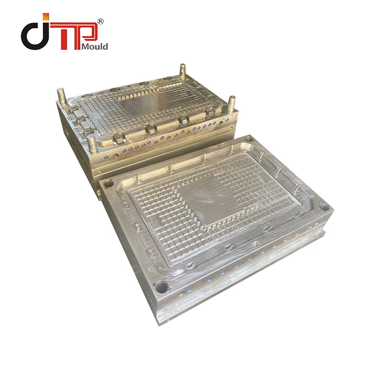 High quality trade assurance customized assembly chicken crate/cage injection mould with hot runner
