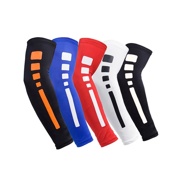 Fashion Outdoor Sports Customisable Arm Sleeves Breathable Quick Drying Basketball Cycling Sports Sleeve Arm Elbow Sleeve