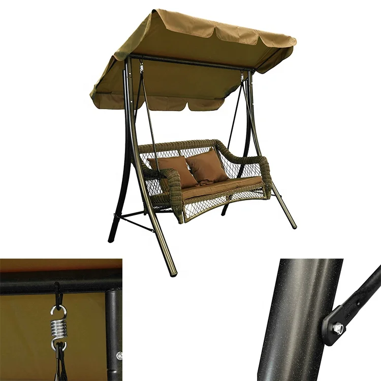 Garden Rattan Chair Hammock Swing Chair Hanging Stackable Outdoor Garden Swing Chairs