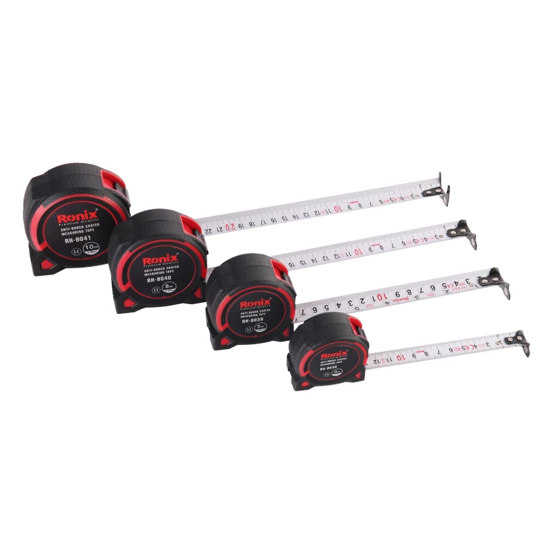Ronix RH-9038-9041 3m-10m Heavy Duty Tool wholesale measuring tape Steel Measuring Tape
