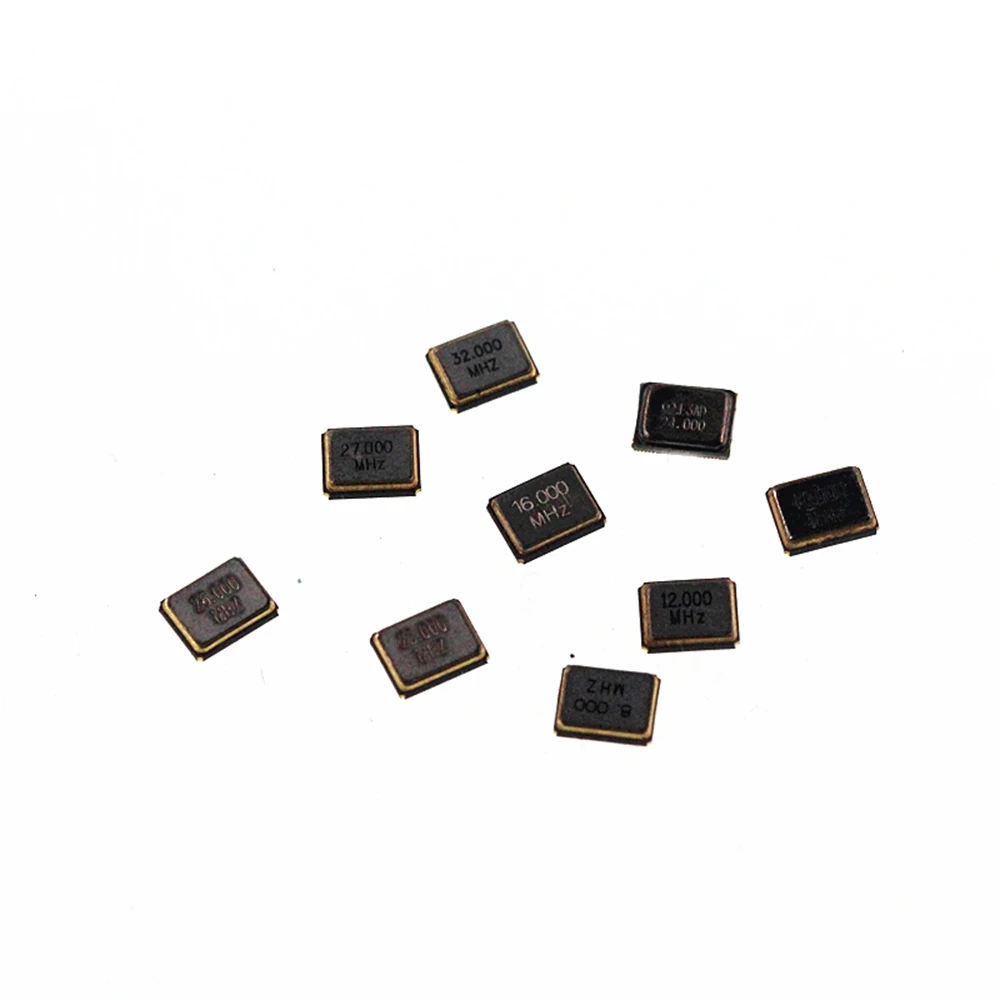 3225 8MHz 12MHz 16MHz 24MHz 25MHz 26MHz 27MHz 30MHz 32MHz 40MHz 48MHz SMD Passive Quartz Crystal