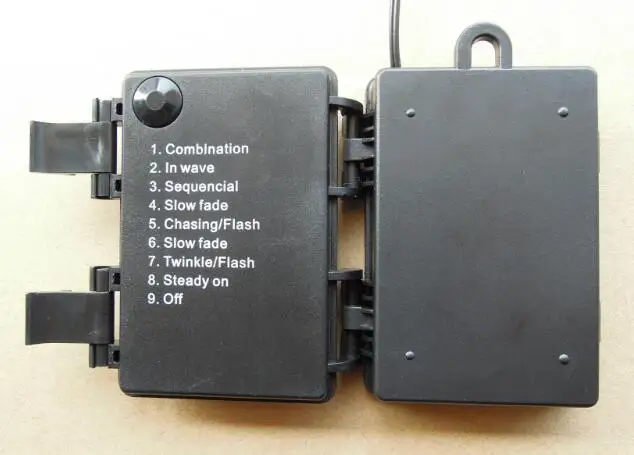 4.5V 3xAA 3 AA 3AA Waterproof ABS Timing Flashing Function Battery Holder with cover switch wire lead