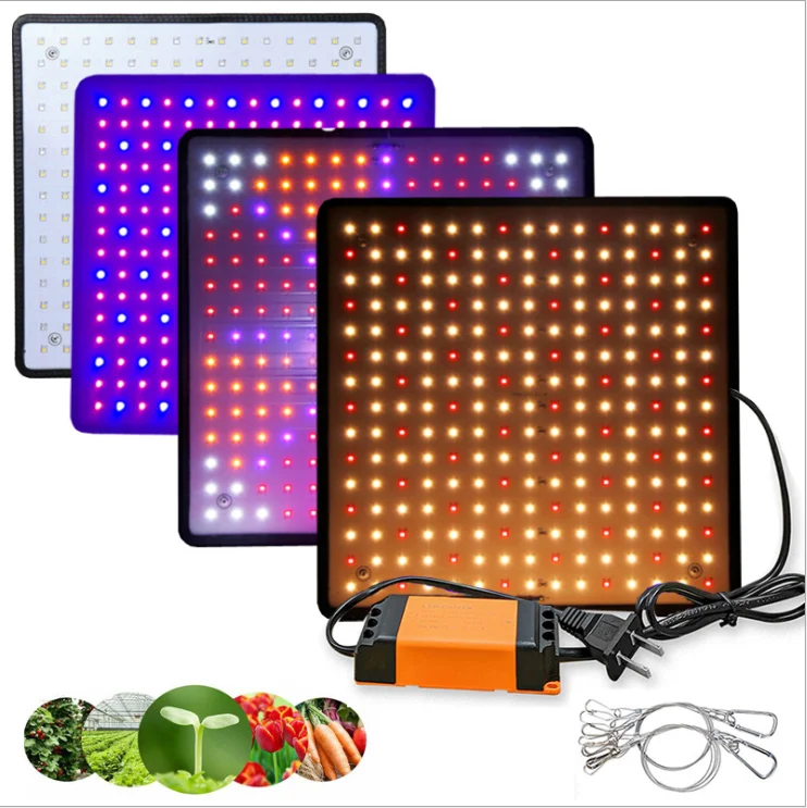 1000W LED Grow Light Panel Full Spectrum Phyto Lamp AC85-265V EU/US Plug For Indoor Grow Tent Plants Growth Light