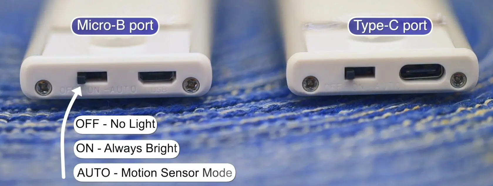 USB Rechargeable Magnetic Wall Motion Sensor Night Lamp Warodrobe Light Under Led Cabinet Lights