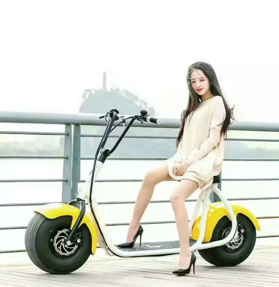 Good Design Fat Tire Downhill Model  Non-Driven Foot Scooter Model Scooter scoter electric scooter