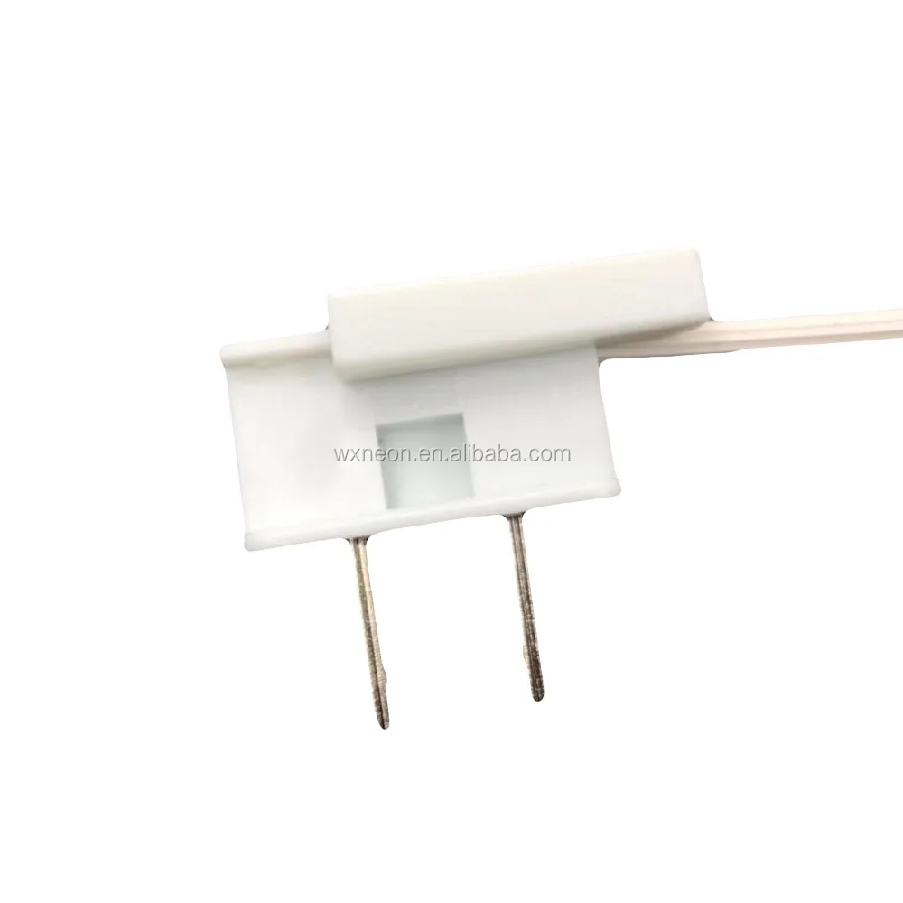 125V 8A White SPT-1 Male Electrical Plugs Vampire Zip Plugs