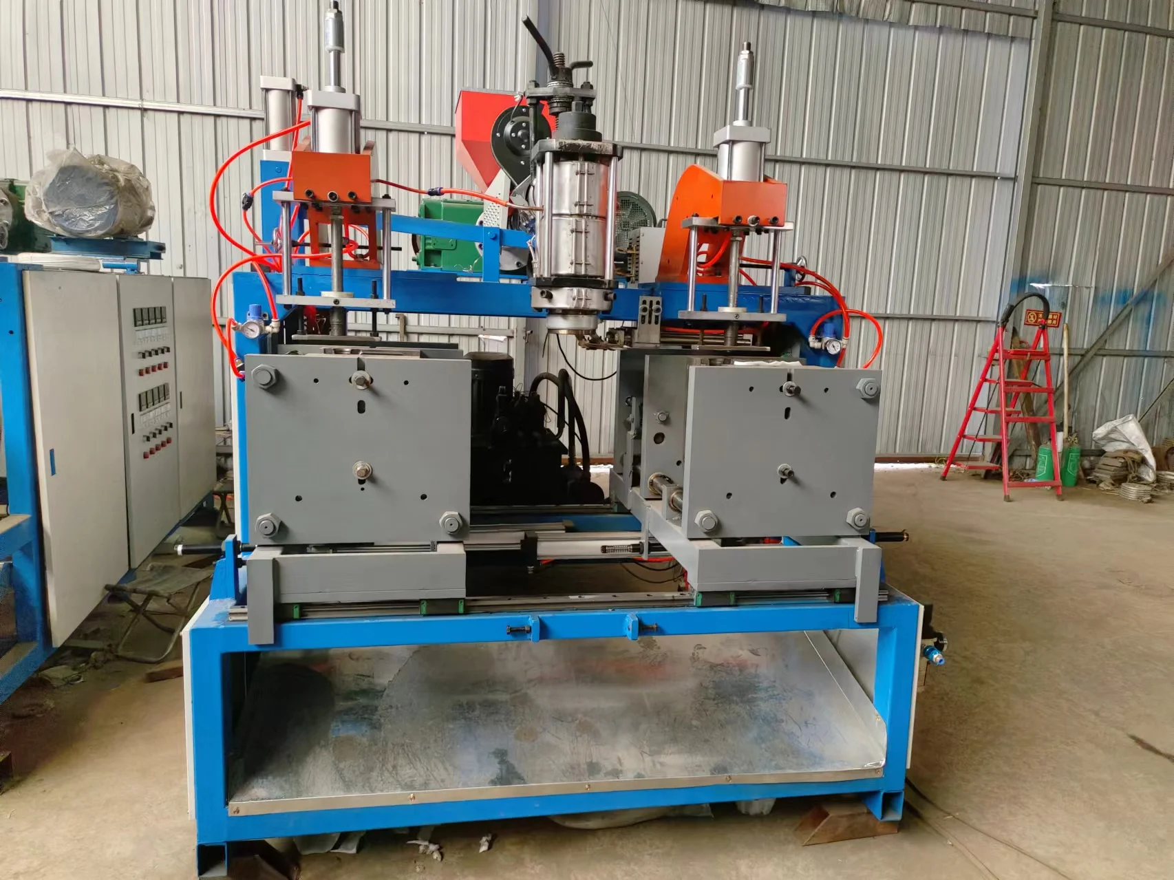250ml 500ml 1L 2L 5L Double Station Small Bottles Extrusion Blow Moulding Machine
