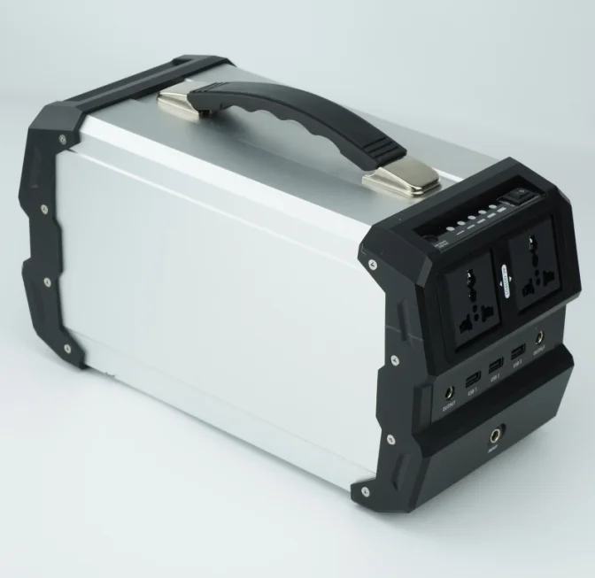 400w portable solar generator dc ac power inverter 110v 220v