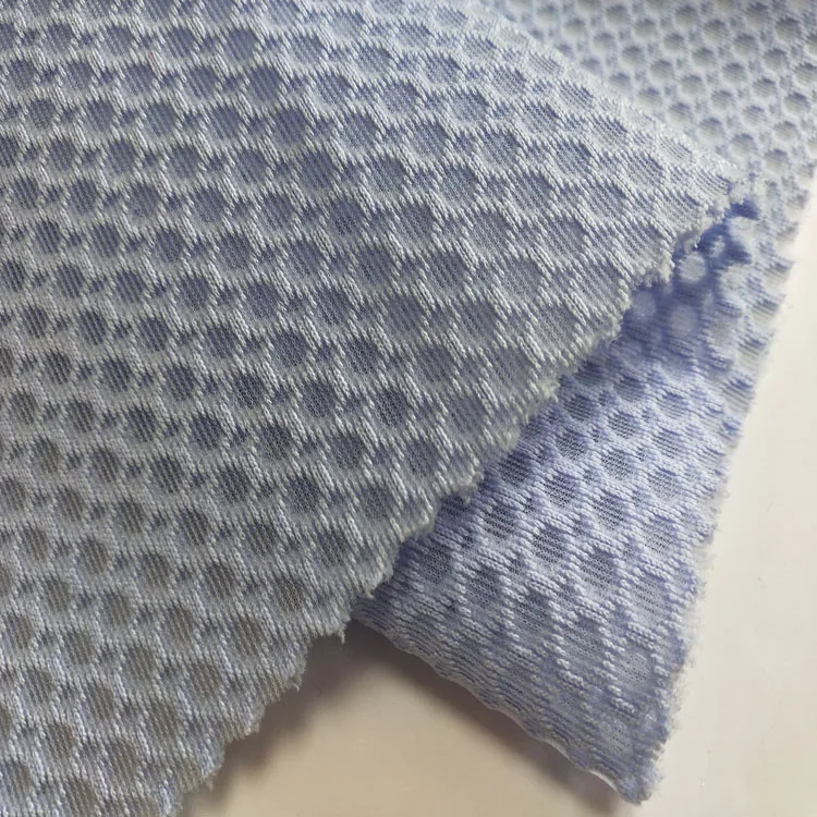 Polyester Knit 3D Mesh Breathable Mesh Fabric Custom Design 100%micro 100% Polyester Car Upholstery Fabric Oem YARN DYED 1000kg