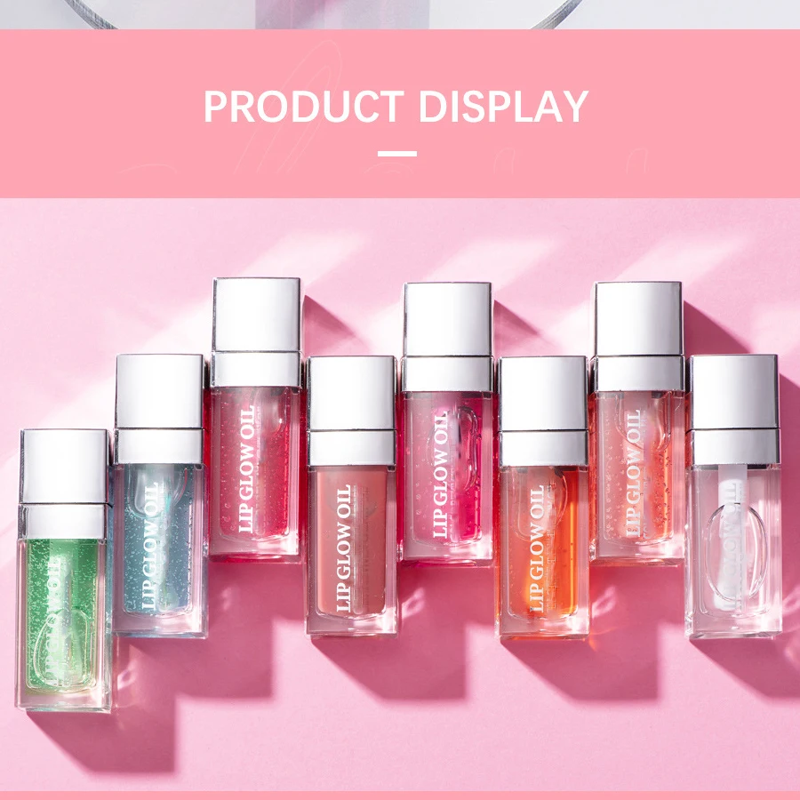 best lip gloss 2023  6 flavor private label oil lip plumping lip plumper gloss makeup