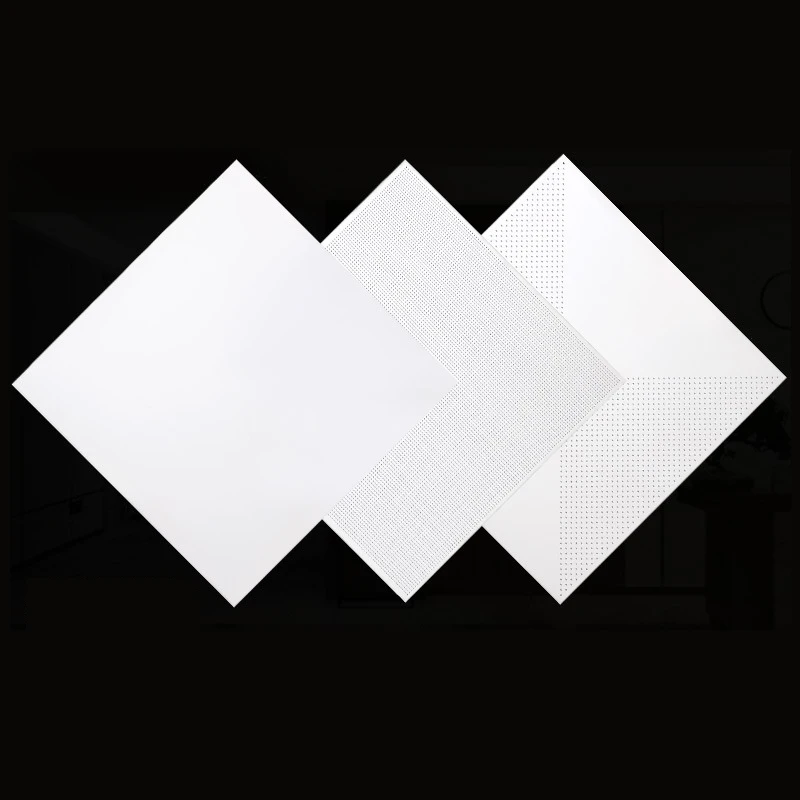 Metal decorative material aluminum ceiling tiles 600x600 for office