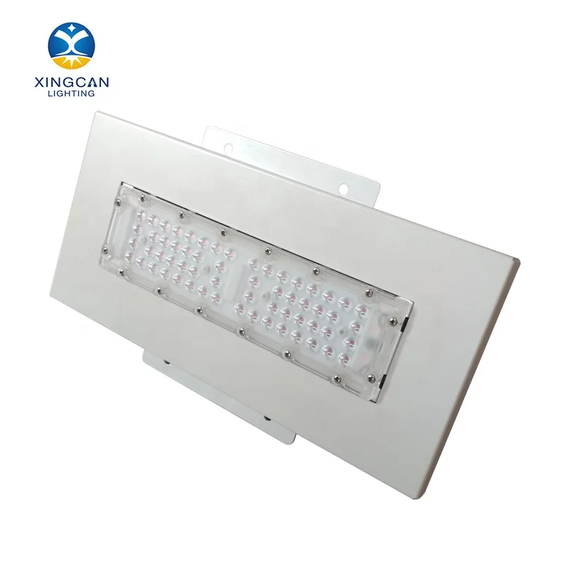 Petrol station aluminium IP65 Waterproof outdoor 50w 100w 150w 200w LED Recessed Canopy Gas