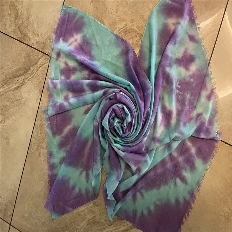 wholesale factory make  printed long scarf 100% polyester voile scarf