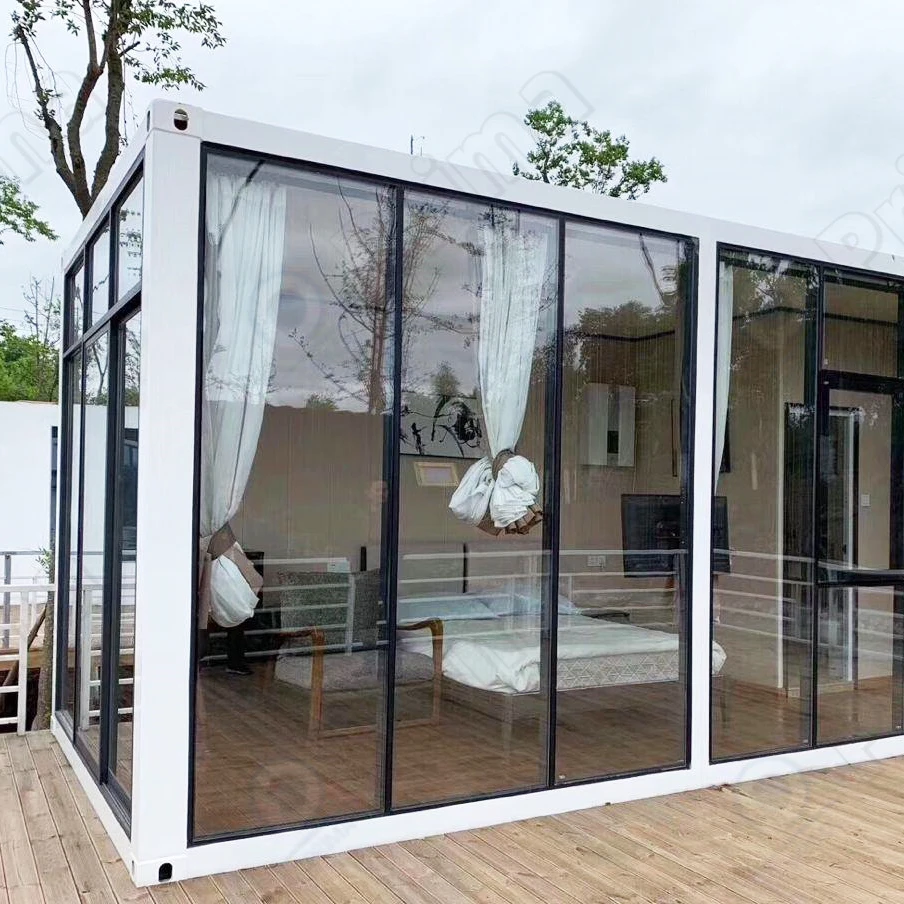 Luxury container house Prefabricated steel structure home made in China