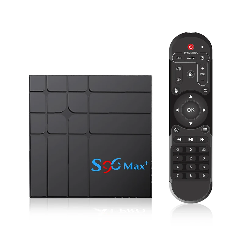 ТВ-приставка S96 MAX plus Android 11 0 4 + 64 Гб поддержка Netflix