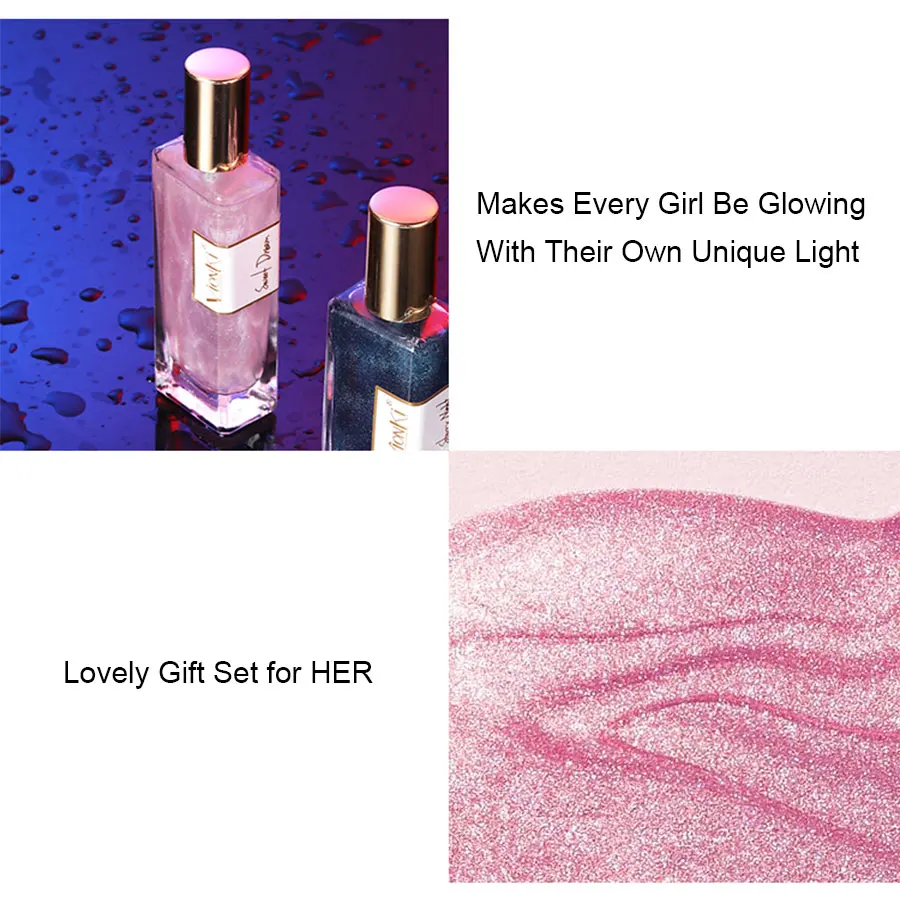 Bulk 25ML+25ML Quicksand Bluebell Perfume Set Small Flower Sweet Women Parfum Victorian Style Body Spray Mist Perfume Gift Set