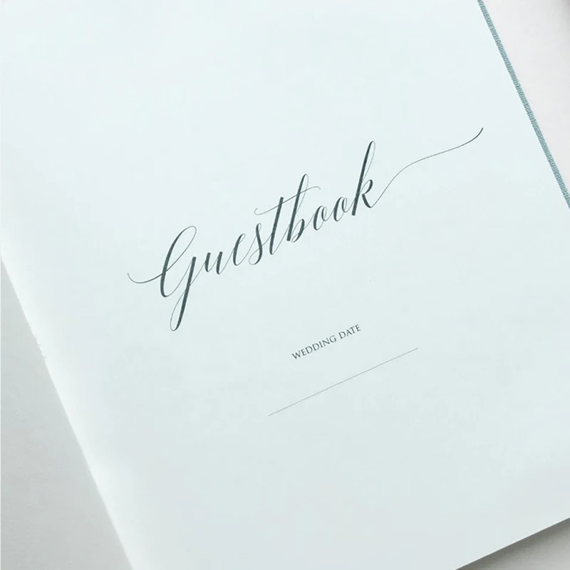 
Custom Design A4 A5 Journal Notebook Cuadernos Suede Hardcover Guest Book Velvet Wedding Planner Set For Girl 