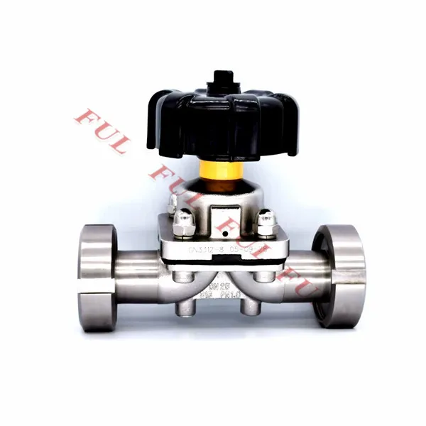 
Sanitary manual diaphragm valve Durable diaphragm valve DN32 