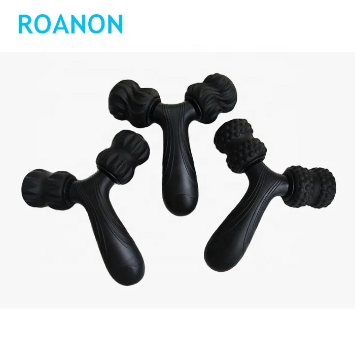 Roanon Ring clamp leg roller massager for eliminate muscle-type relaxation foam shaft