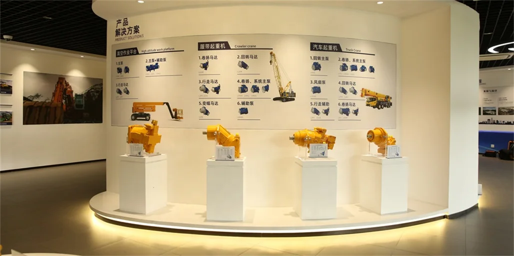 WEITAI High power density hydraulic pump A7VO Series swash plate axial piston Variable pump