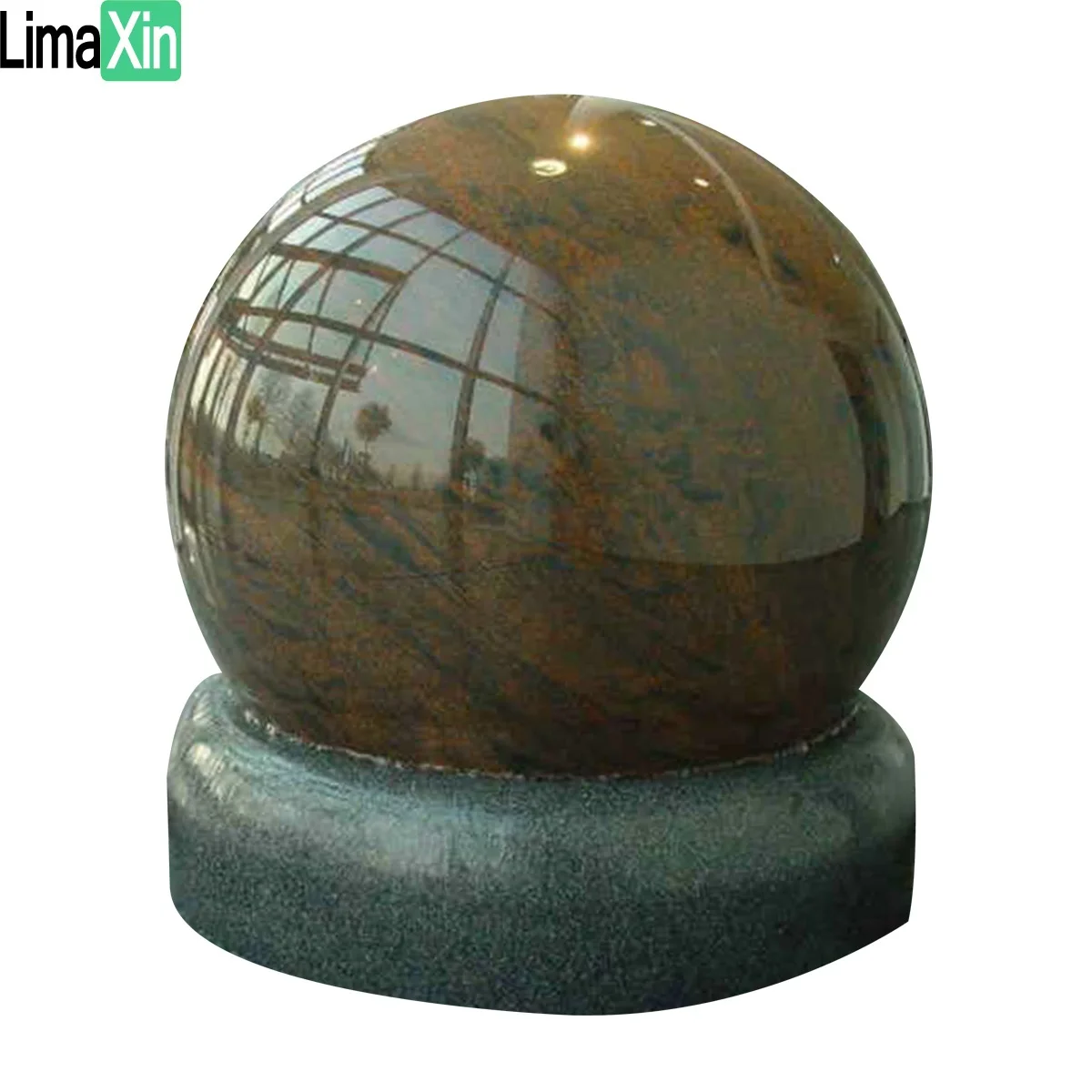 Large size high end granite ball floating fountain rotating ball fountain