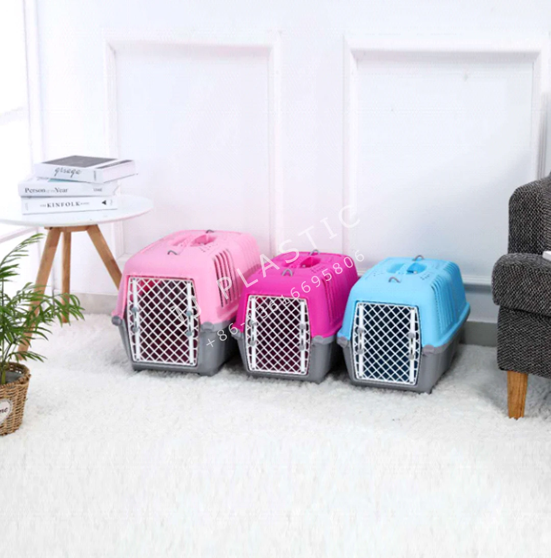Wholesale Durable Portable Airline Approved Outdoor Cage Cat Pet Colorful Pet Air Box Cage, Pet Cages Carriers Houses Large