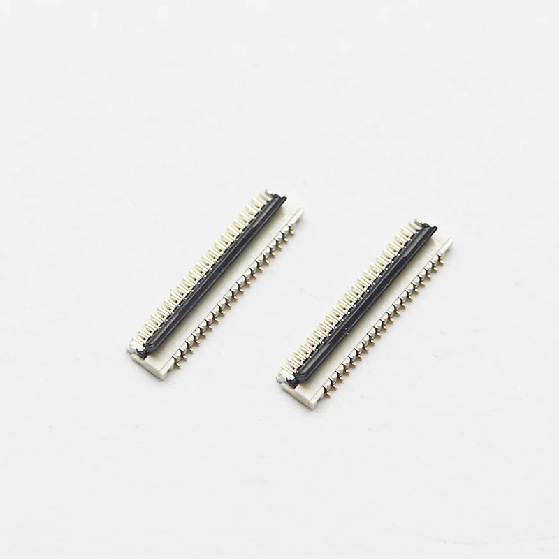 FPC Upper Connector spacing 0.3mm positions 13~71p Type ZIF SMT FPC Flip wholesale electronic components straight Connectors
