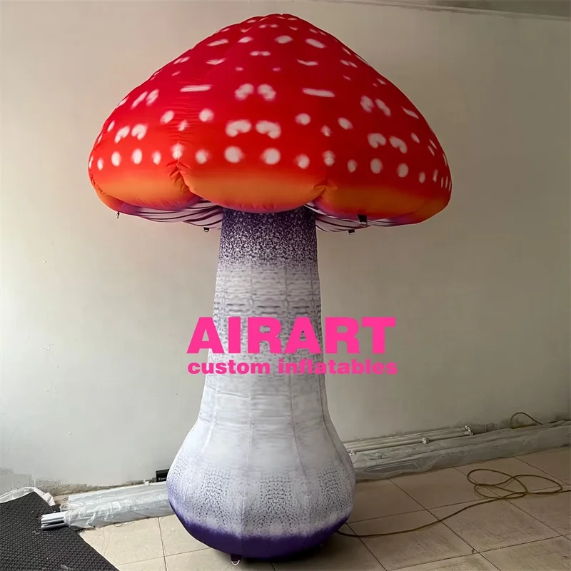 Factory price outside park decorating inflatable mushrooms balloon with high quality