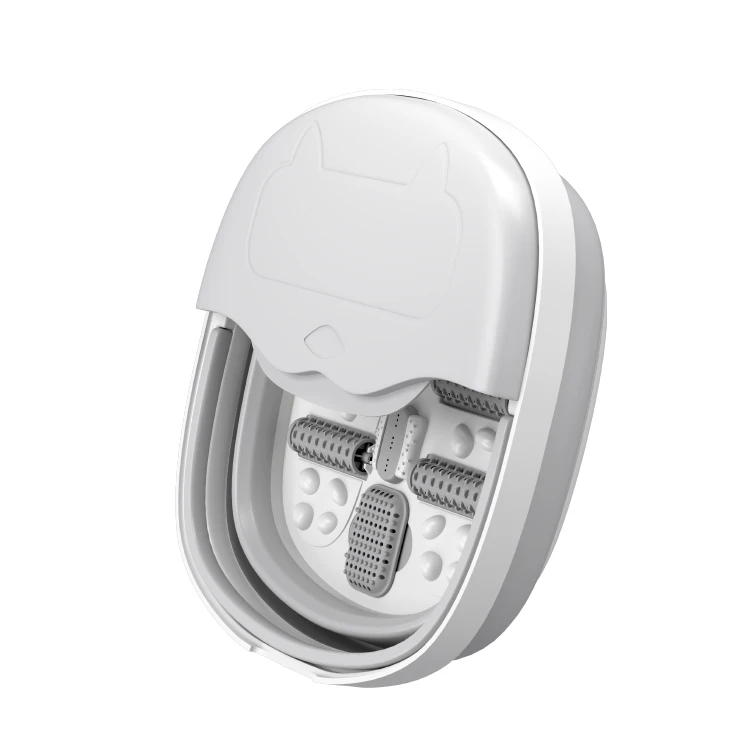 Folding electric infrared Footbath tub Massager Foldable Foot Collapsible bath Silicone Foot Basin