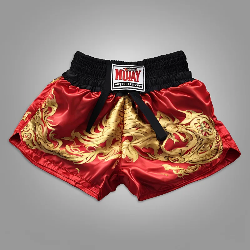 Wholesale Muay Thai Fight Shorts MMA Shorts Clothing Training Fighting Martial Arts Kickboxing Shorts For Men