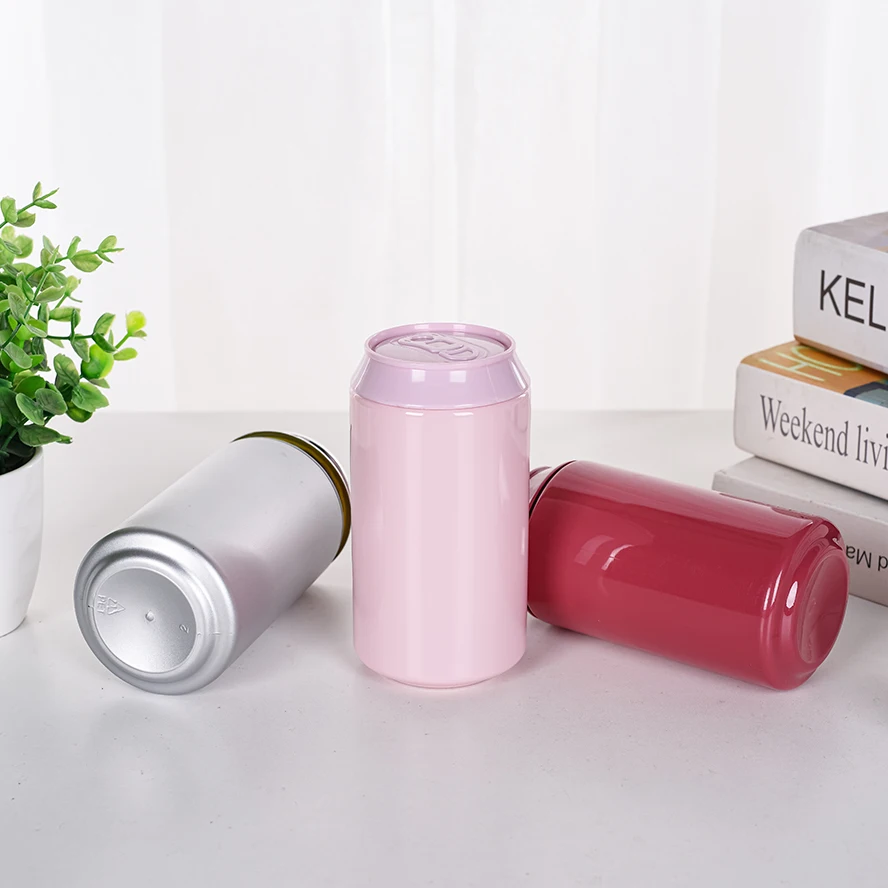 Clear  Cola Cans Shape Plastic Bottle