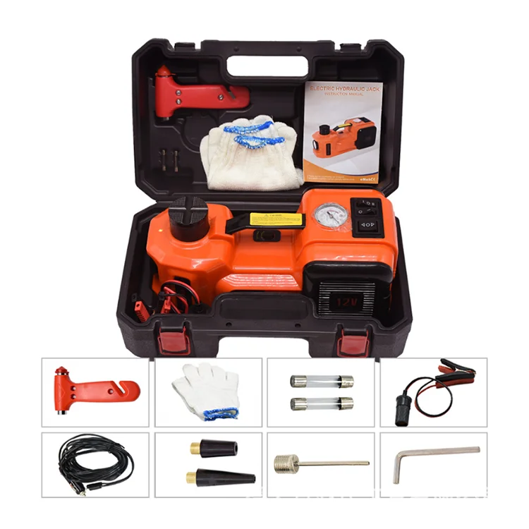 Hot Sale Portable 12V DC 5T Multi-Function Electric Hydraulic Jack Off-Road Vehicles Universal
