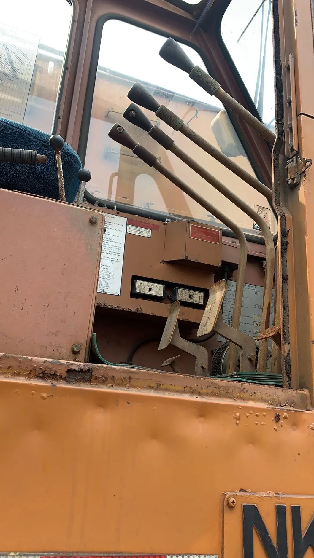 used heavy truck crane nk800e kato crane