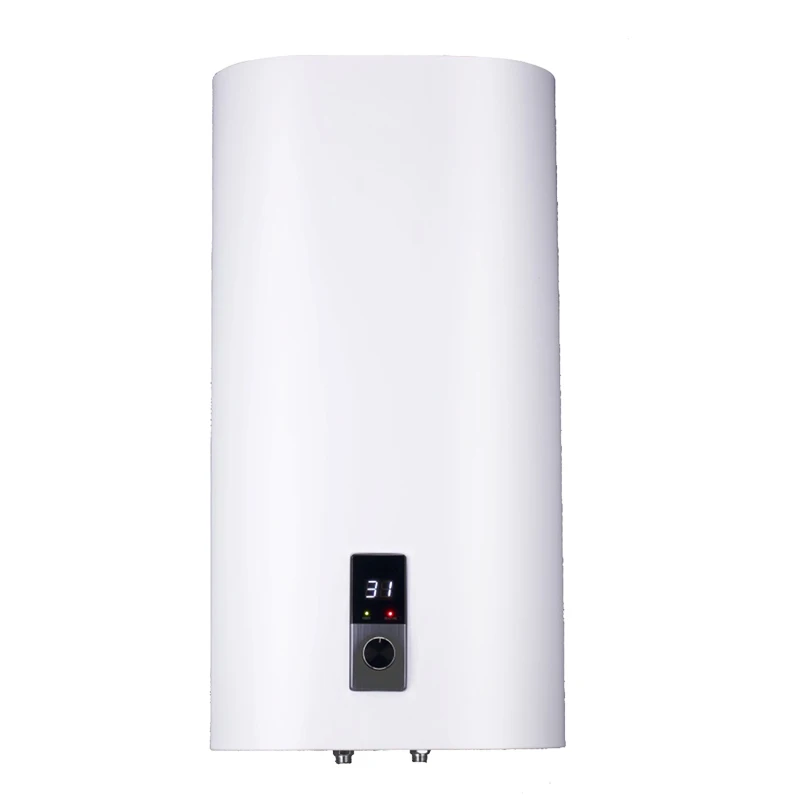 Customized hot sales Flat Slim Double Tank Electric Storage Hot Water Heaters with enamel coating tank