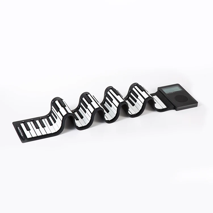 Midi Digital Controller Synthesizer Roll Up Piano Silicon Roll Up Piano For Child Musical Instruments Folding Soft Electron Orga
