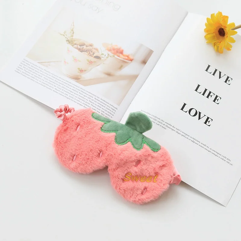 
2020 Top Selling Cute Soft Comfortable Feel Sleeping Eye Mask 