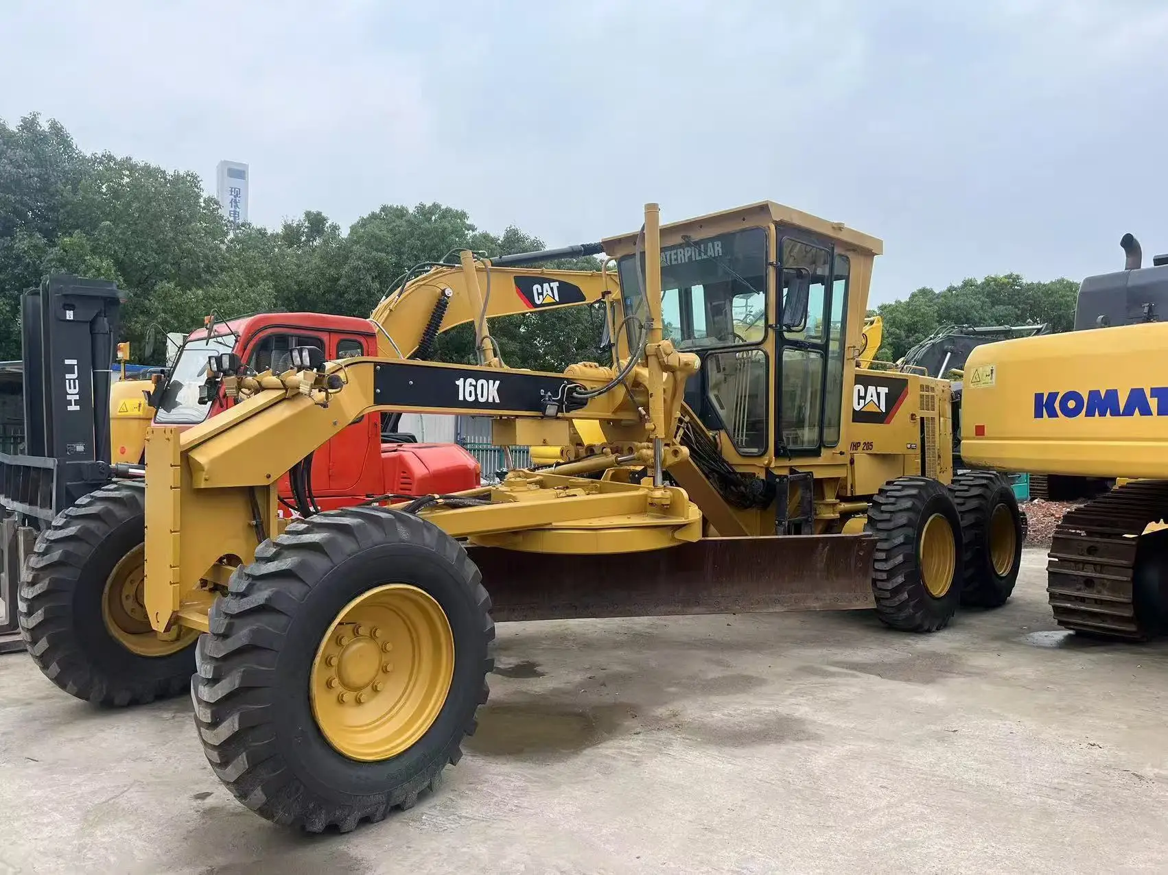Almost New Used Original Caterpillar 160K 140K 140H Cat 140g 140m 140 Motor Grader For Road Building
