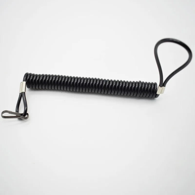 Customization Outdoor High quality High Abrasion Resistance spring coiled galvanized steel wire cable with coating