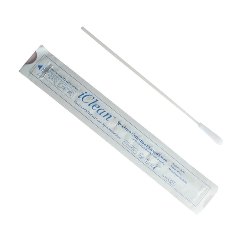 Disposable CM-FS916 DNA nylon fiber Flocked buccal swabs